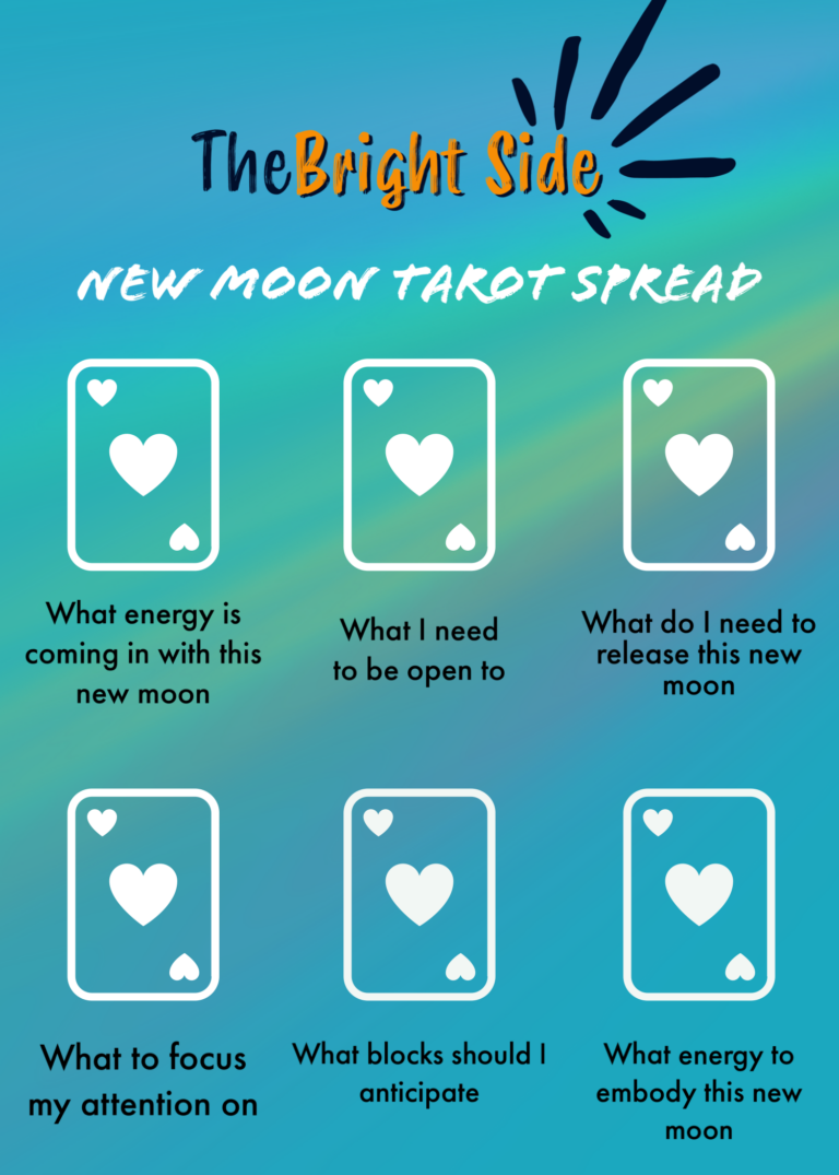 The Bright Side RI new moon tarot